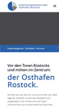 Mobile Screenshot of osthafen-rostock.de